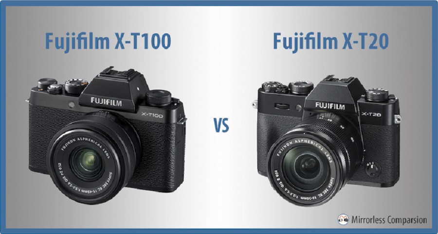 So sánh Fujifilm X-T100 và X-T20: Khi măng non gặp tre già