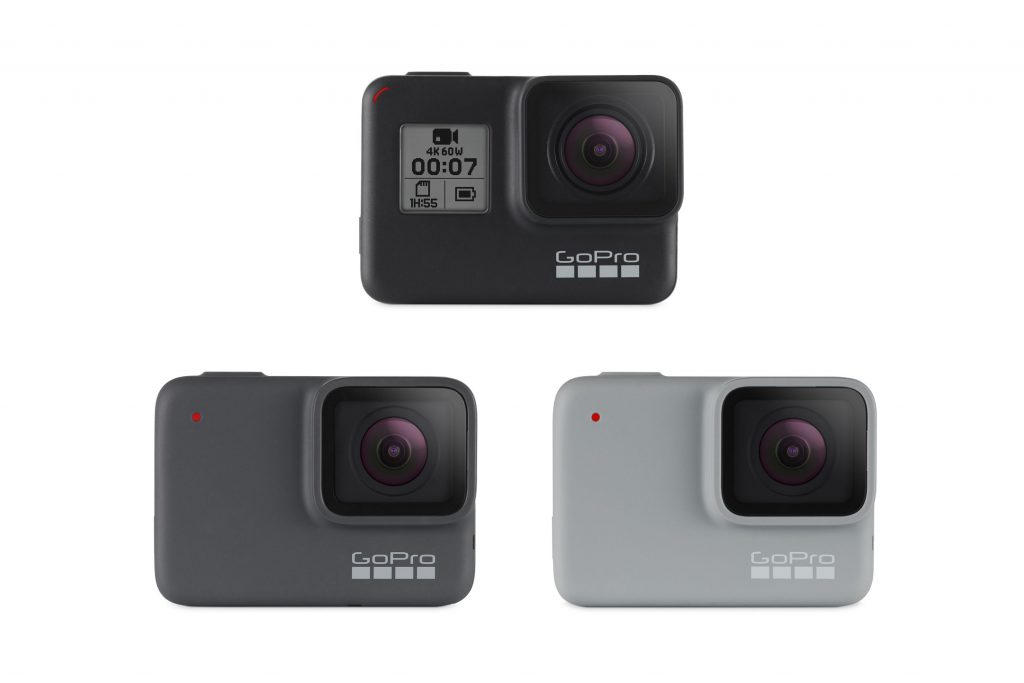 So sánh thông số kỹ thuật ba phiên bản GoPro HERO 7 Black, Silver, White