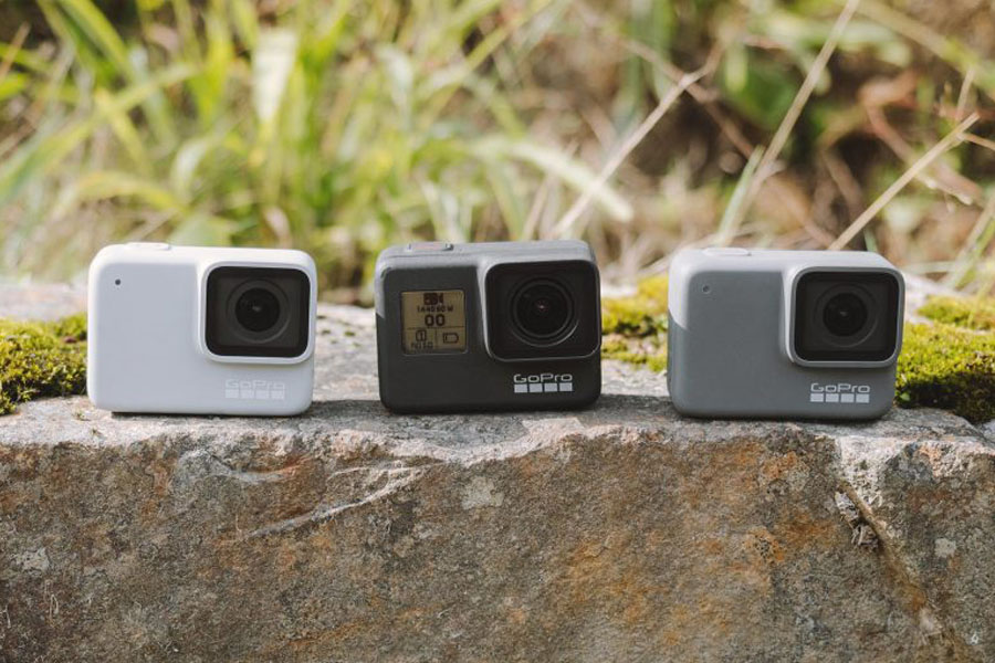 So sánh ba phiên bản GoPro HERO7 Black, Silver và White