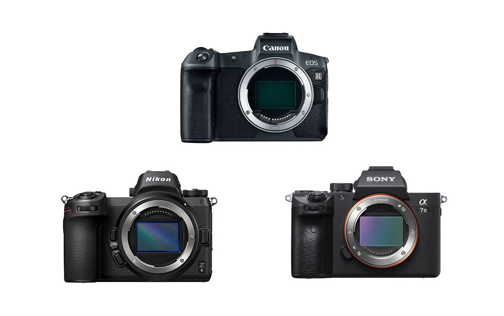 So sánh thông số kỹ thuật Canon EOS R vs. Nikon Z6 vs. Sony a7 III