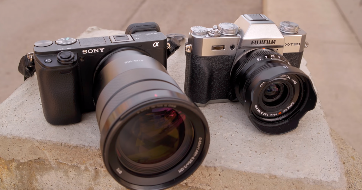 So sánh Fujifilm X-T30 và Sony a6400