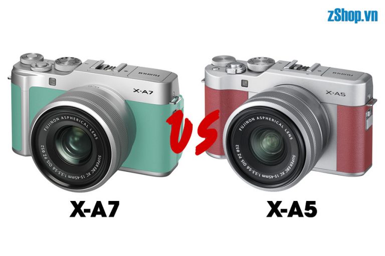 So sánh máy ảnh Fujifilm XA7 vs Fujifilm XA5 Blogs các
