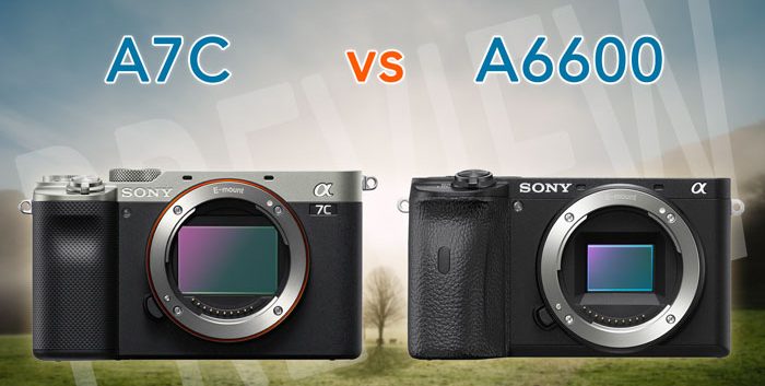 Sony A7C vs A6600 preview