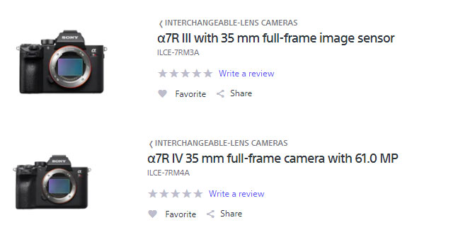 Sony vừa âm thầm ra mắt bộ đôi máy ảnh A7R IVA và A7R IIIA - Blogs ...
