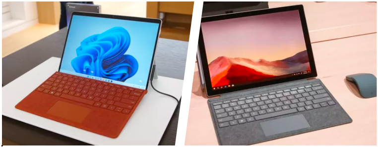 So sánh Surface Pro 8 vs Surface Pro 7: thế hệ máy tính 2 trong 1 mới nhất, to hơn, xuất sắc hơn xưa