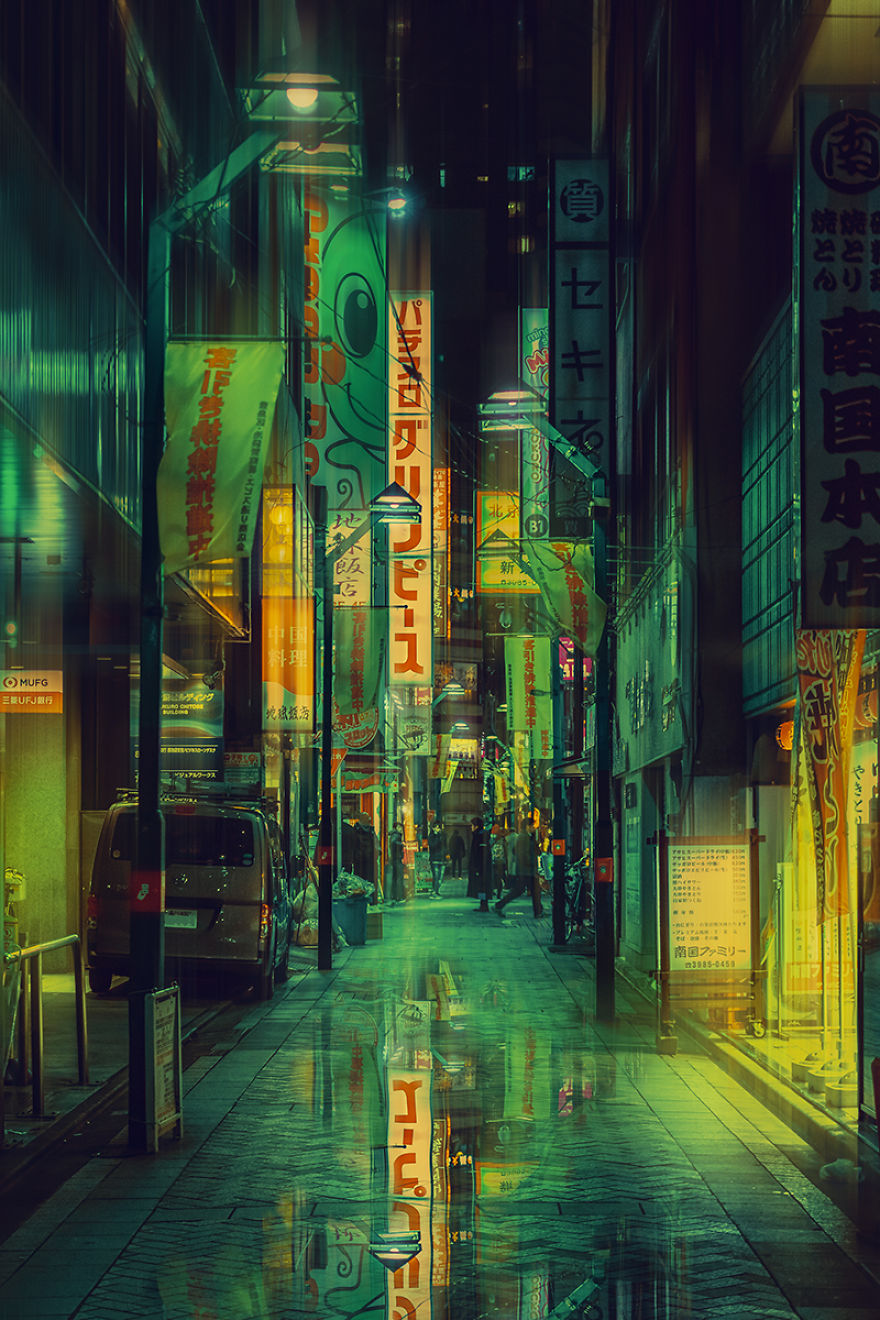 Nhiếp ảnh gia chụp ảnh đường phố Tokyo về đêm theo phong cách Cyberpunk ảo  diệu - Blogs các sản phẩm công nghệ 