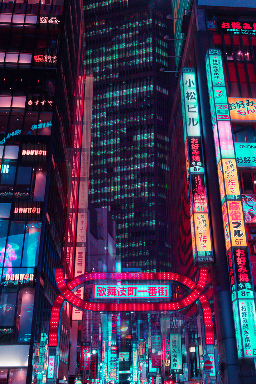 Nhiếp ảnh gia chụp ảnh đường phố Tokyo về đêm theo phong cách ...
