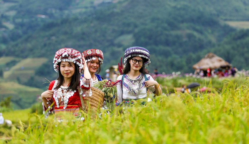 Xã La Pán Tẩn chủ yếu là người đồng bào dân tộc H’Mông sinh sống.
