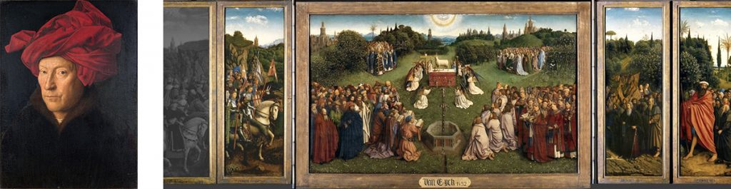 Jan van Eyck và bức 'The Adoration of the Mystic Lamb'