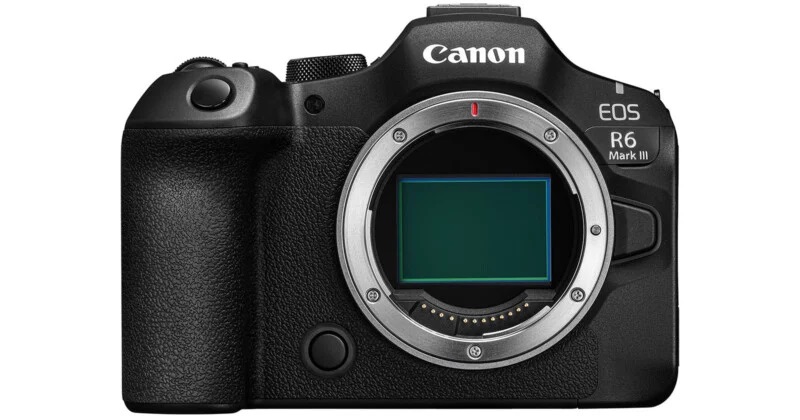 Canon EOS R6 III cũng có cảm biến hình ảnh 33 megapixel, nhưng không được xếp chồng, dù là một phần hay toàn bộ. | Ảnh: Canon