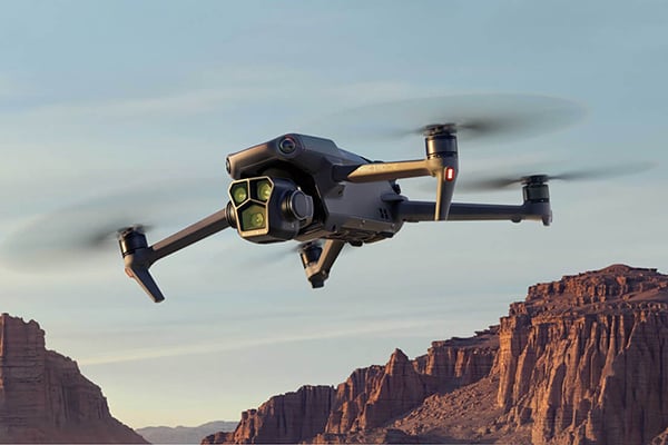 Flycam DJI Mavic có trọng lượng trên 250g