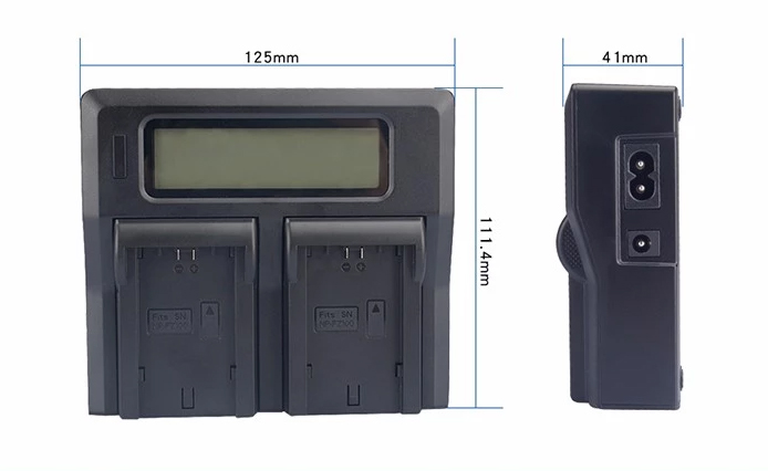 Sạc đôi LCD Kingma cho pin NP-FZ100