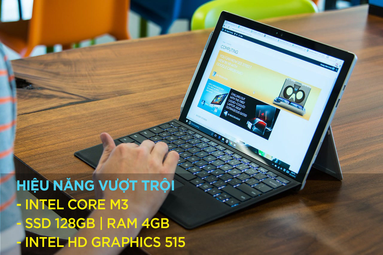 Surface Pro 4 - Intel Core m3 / 4GB Ram / SSD 128GB 4
