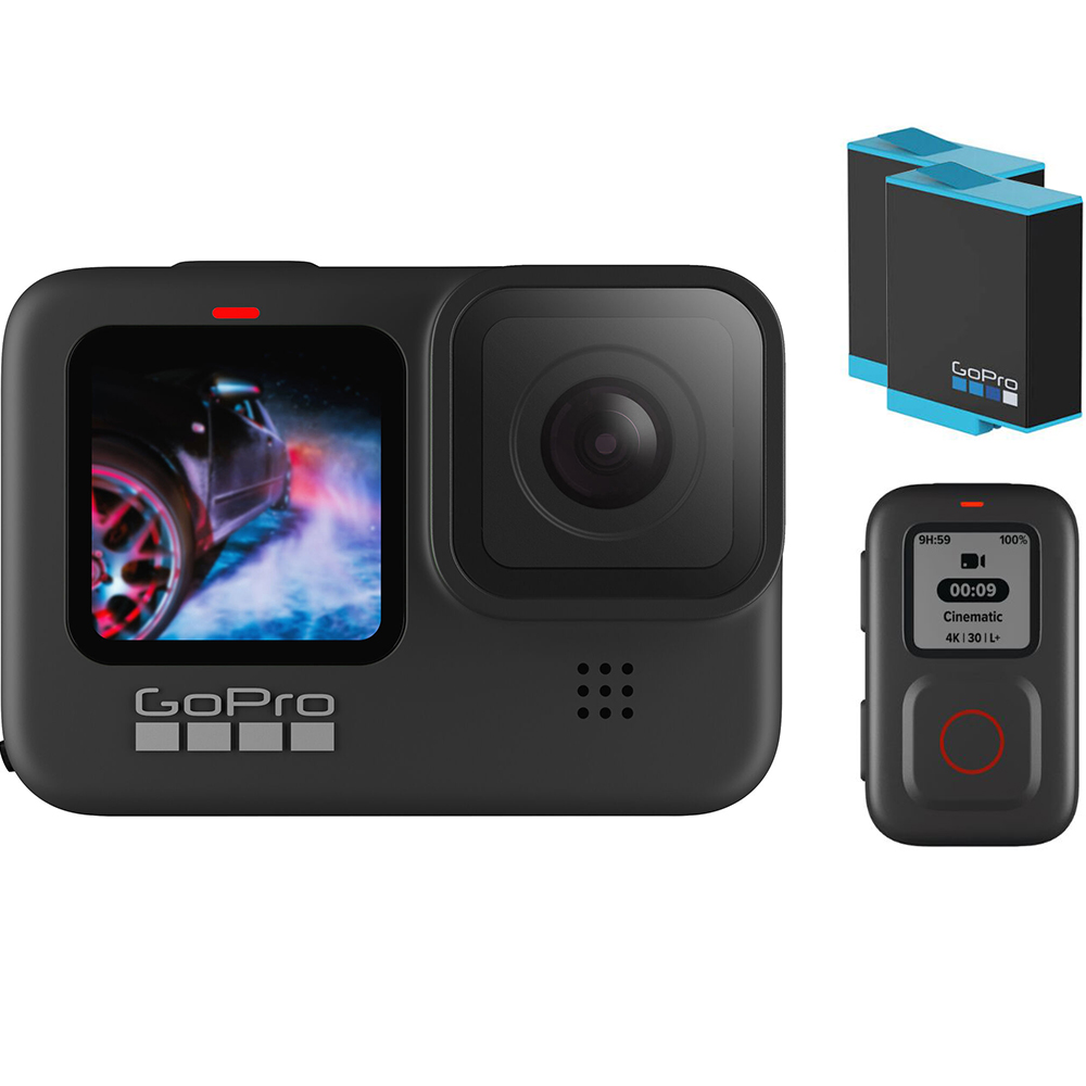 GoPro Hero 9 Black Bundle 2 Pin + Remote (Chính hãng)