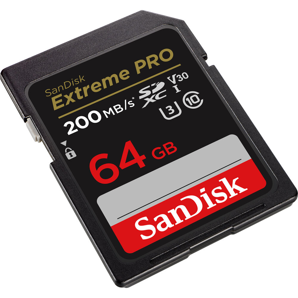 Thẻ nhớ SDXC SanDisk Extreme Pro UHS-I 64GB 200MB/s