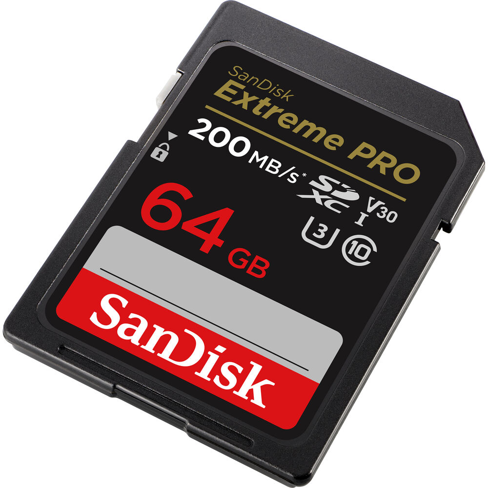 Thẻ nhớ SDXC SanDisk Extreme Pro UHS-I 64GB 200MB/s