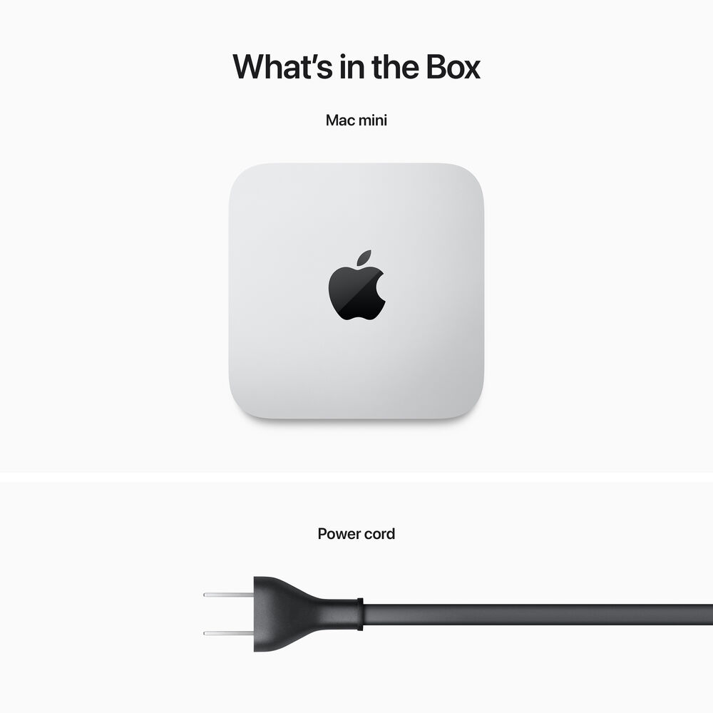 Mac mini 2023 - M2 8core, GPU 10core / RAM 8GB / SSD 256GB - Likenew 99% (-)