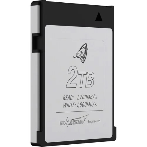 Thẻ nhớ CFexpress Type B Exascend Archon 2TB đọc 1700MB/s ghi 1600MB/s