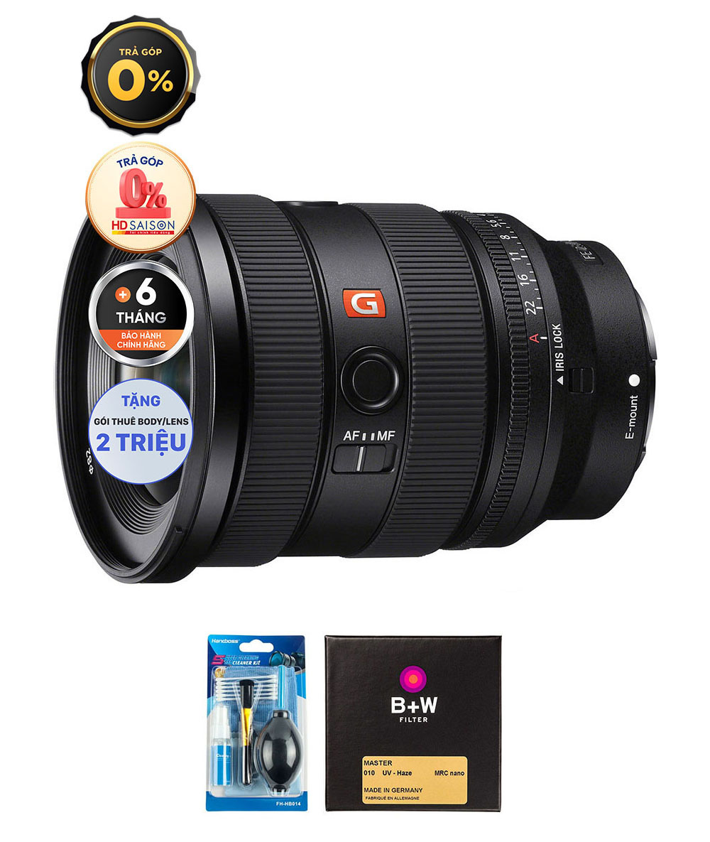 Sony FE 16-35mm f/2.8 GM II (Chính hãng) (Bộ Lọc + Bộ Vệ Sinh)
