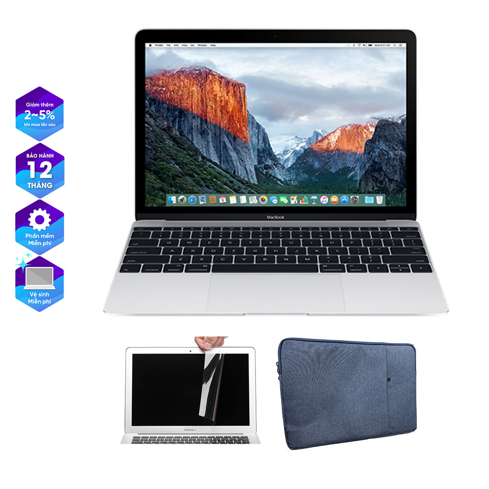 Macbook 12 Inch (2017) – Core M3/ 8Gb/ 256Gb Sliver