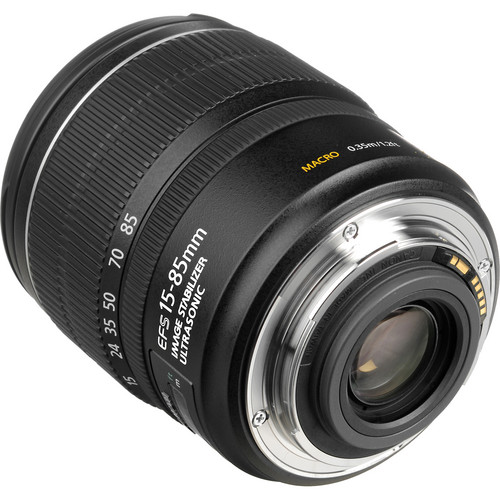 Canon EF-S 15-85mm f/3.5-5.6 IS USM - Likenew 96%