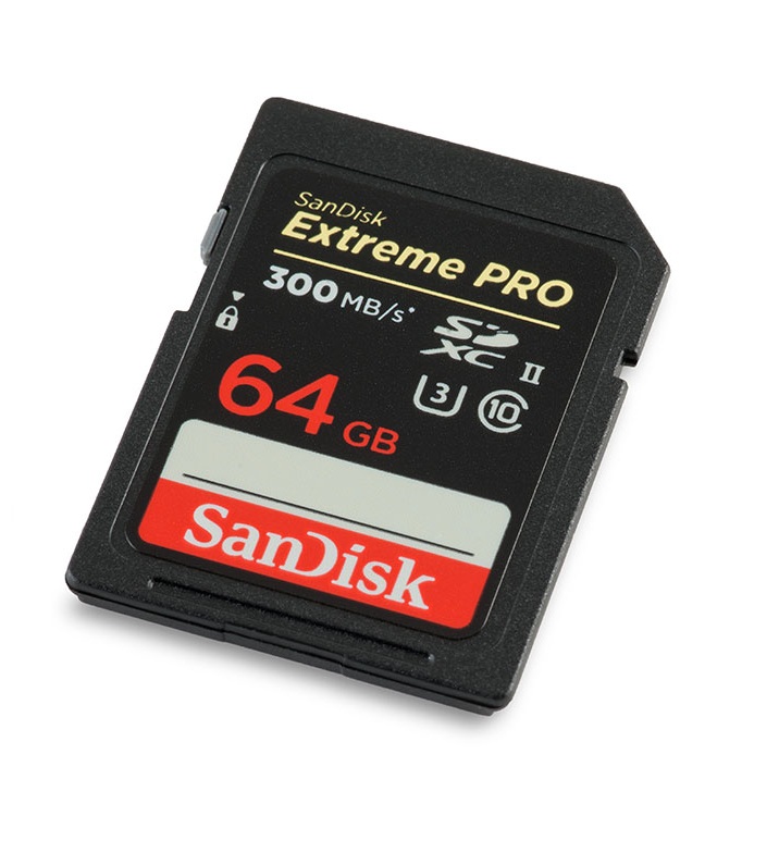 Thẻ nhớ SDXC SanDisk Extreme Pro UHS-II U3 64GB 300MB/s