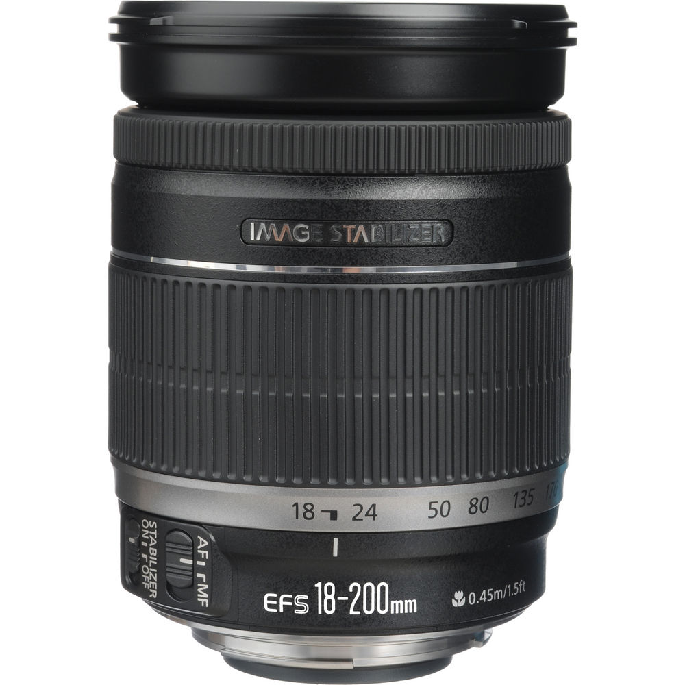 Canon EF-S 18-200mm f/3.5-5.6 IS - Likenew 95%