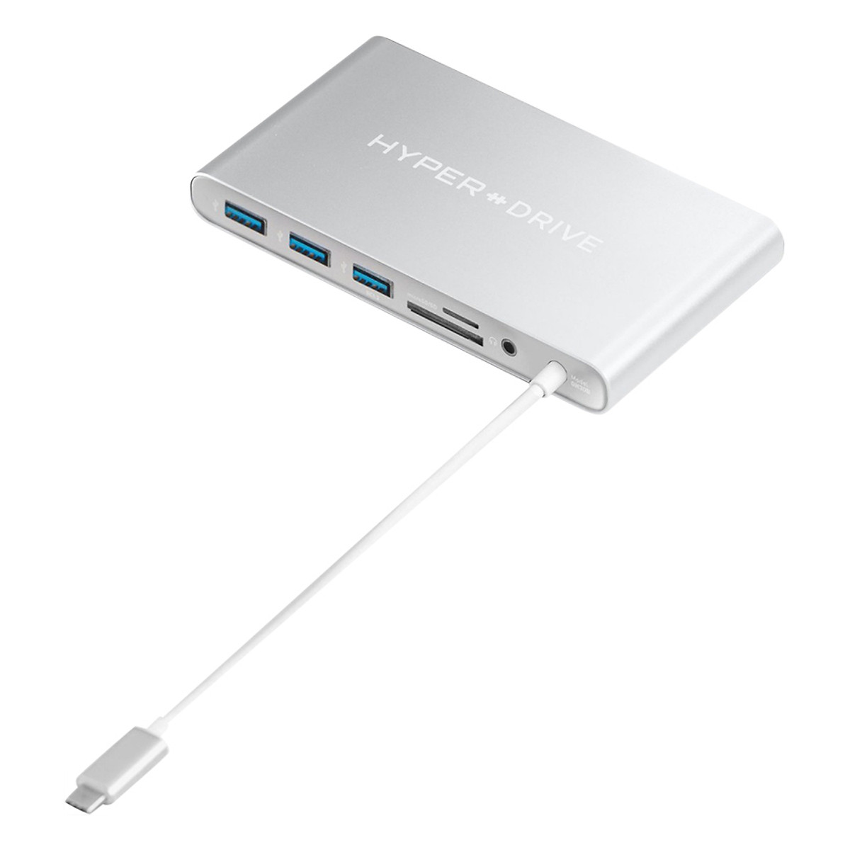 Cổng chuyển HyperDrive Ultimate USB-C Hub (GN30-Silver)