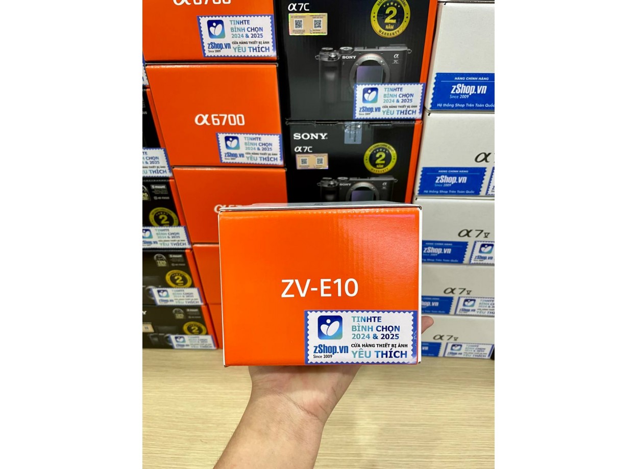 Sony ZV-E10 Chính hãng | Máy ảnh ZVE10 Giá tốt - Trả góp 0%