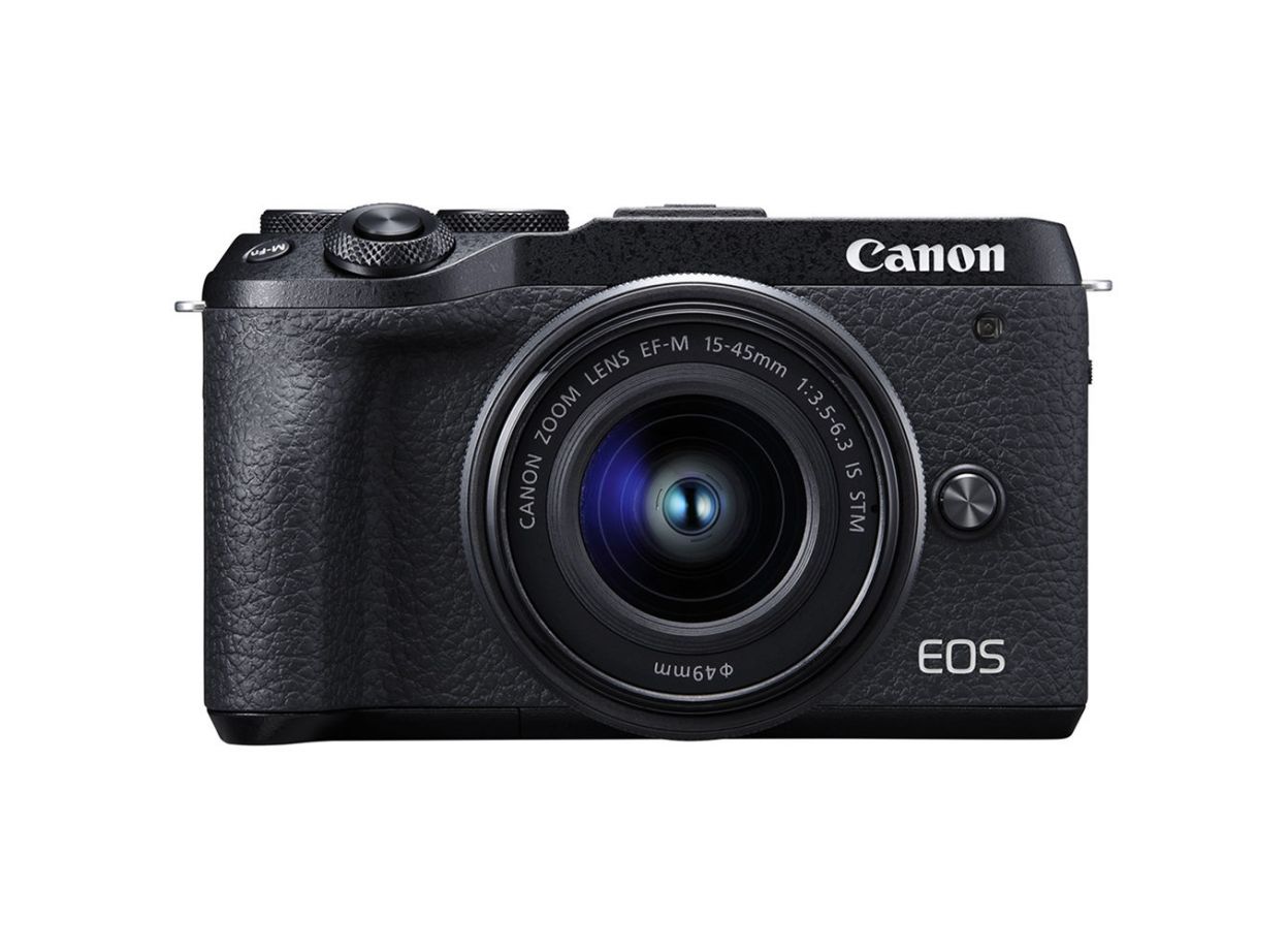 Canon EOS M6 Mark II + Kit 1545mm (Đen/Bạc) (Chính hãng Lê Bảo Minh)