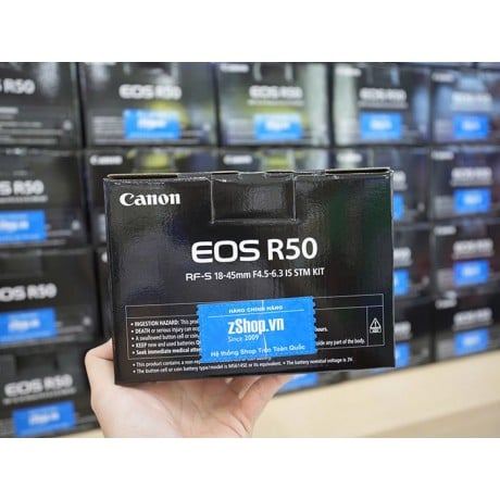 Combo Canon R50 Chính hãng | Trung tâm mua sắm zShop
