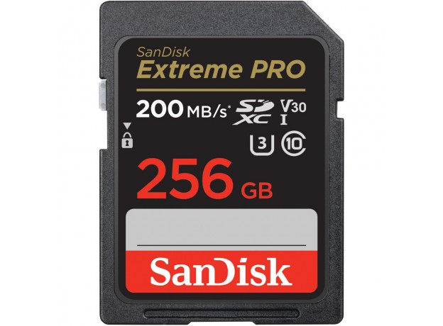 Thẻ nhớ SDXC SanDisk Extreme Pro UHS-I 256GB 200MB/s