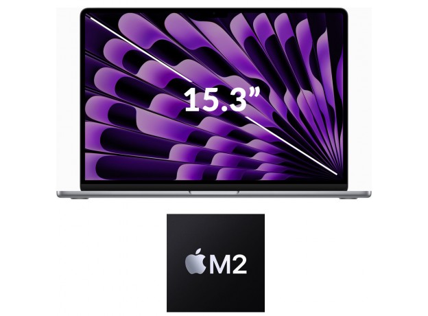 MacBook Air 15.3in 2023 - Apple M2 8-core, GPU 10-core / RAM 16GB / 512GB - Chính hãng
