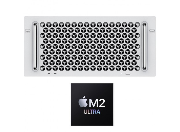 Mac Pro 2023 - M2 Ultra 24-core, GPU 60-core, RAM 64GB, 1TB, Thùng Ngang - Chính hãng