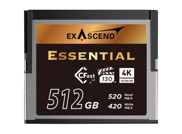 Thẻ nhớ CFast Exascend Essential 512GB