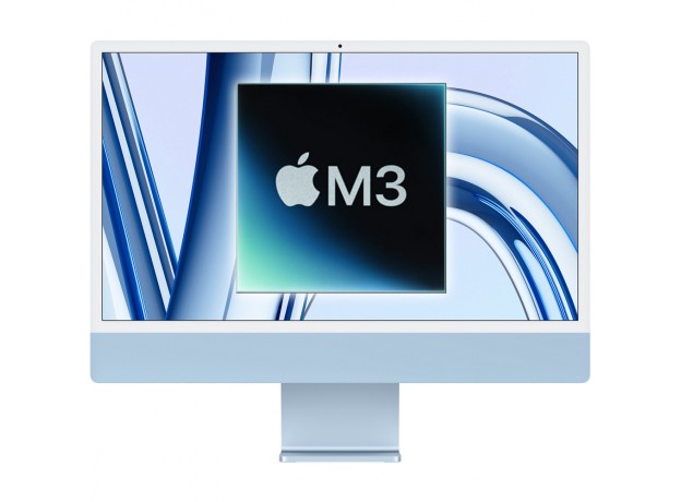 iMac 24" 2023 - M3 8-core, GPU 8-core / 8GB / 256GB (Chính hãng)