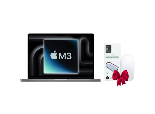 MTL83/MR7K3 - MacBook Pro 14" 2023 - M3 8-core, GPU 10-core / 8GB / 1TB (Chính hãng)
