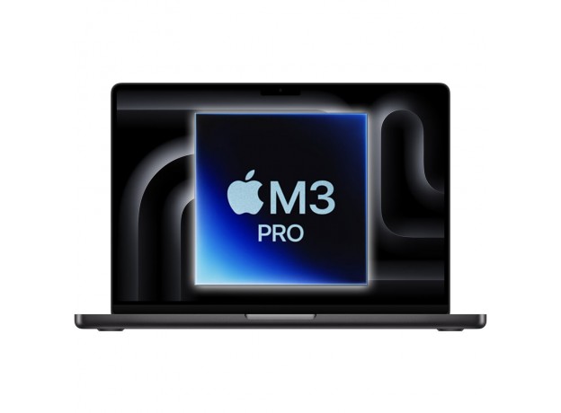 MRW13 - MacBook Pro 16" 2023 - M3 Pro 12-core, GPU 18-core / 18GB / 512GB - Space Black...
