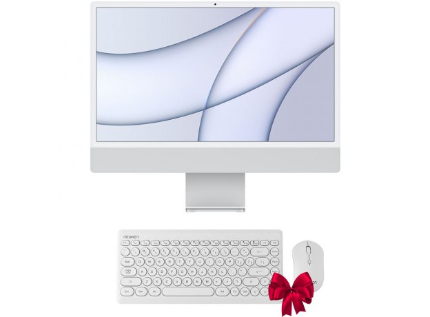 iMac 24" 2021 - M1 8core, GPU 8core / RAM 16GB / SSD 256GB - Likenew 99% (Silver, Không AppleCare)