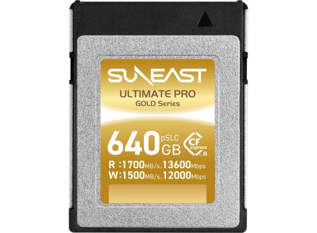 Thẻ nhớ CFexpress Type B Suneast 640GB 1700MB/s Gold Series