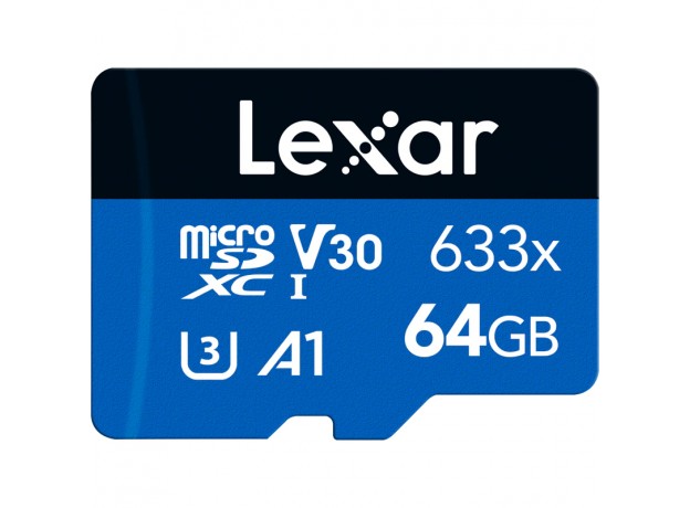 Thẻ nhớ microSDXC Lexar 64GB 100MB/s UHS-I Blue Series