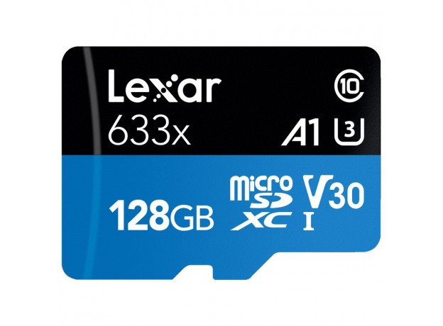 Thẻ nhớ microSDXC Lexar 128GB 100MB/s UHS-I Blue Series