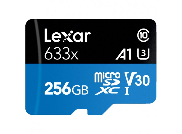 Thẻ nhớ microSDXC Lexar 256GB 100MB/s UHS-I Blue Series
