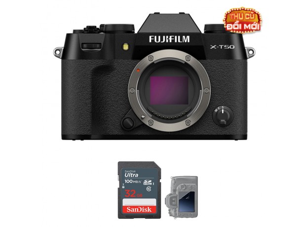 Fujifilm X-T50 - Likenew (Body Only, Black)