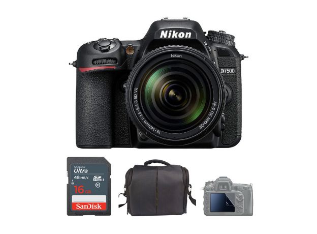 Nikon D7500 + Kit 18-140mm (Chính hãng VIC)