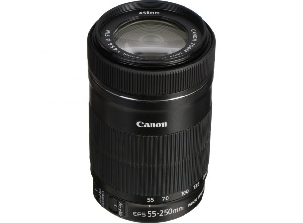 Canon EF-S 55-250mm f/4-5.6 IS STM - Likenew 98%