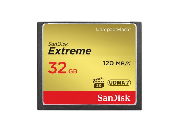 SanDisk Extreme 32GB 800X / 120MB/s