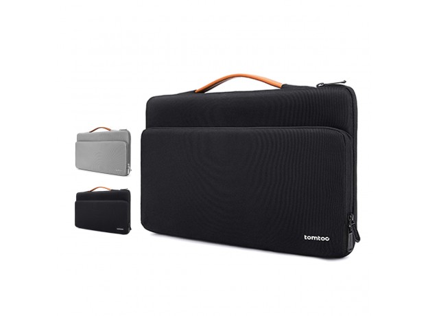 Túi xách chống sốc Tomtoc (USA) Briefcase MacBook Pro 13" New (Gray/Black)