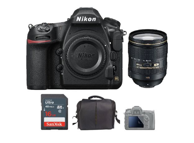 Nikon D850 + Kit 24-120mm (Chính hãng VIC)