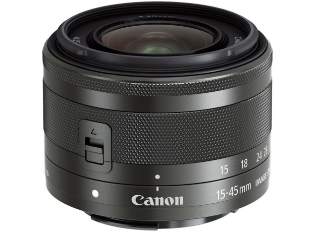 Canon EF-M 15-45mm f/3.5-6.3 IS STM (Graphite/Silver) (Chính hãng)